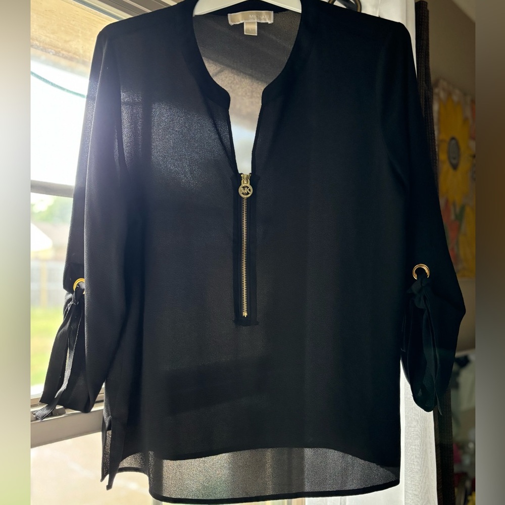 MK Sheer Blouse